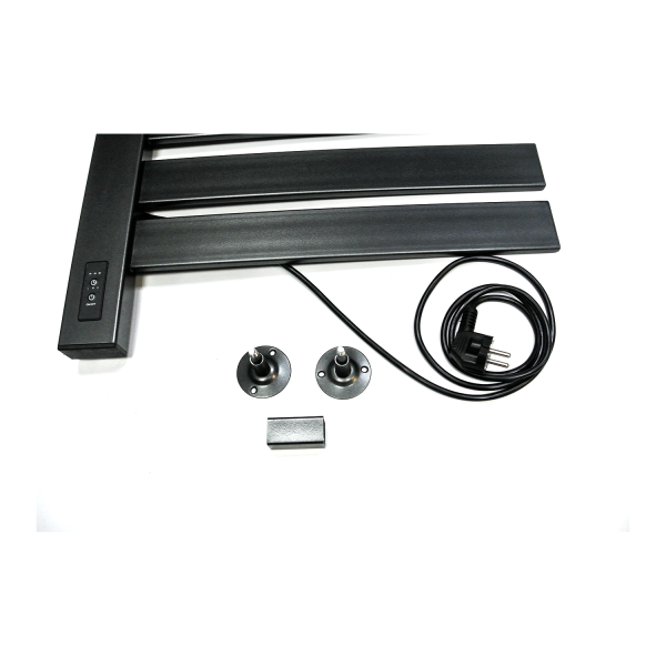 Полотенцесушитель электрический с/т Стиль 50/80 П8, графит ЭЛ006276 - фото и схемы подключения