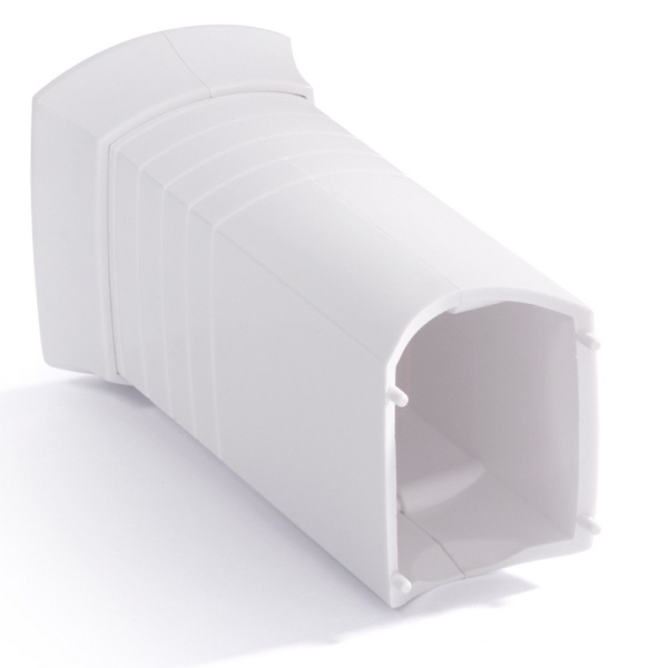 Аксессуар для скрытия кабеля (белый RAL9016, пластик)  купить оптом по выгодной цене в Москве