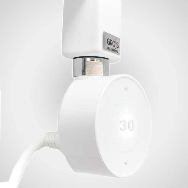 Электрический ТЭН LUX-06М-300 с таймером (сенсор) 300W белый купить оптом по выгодной цене в Москве