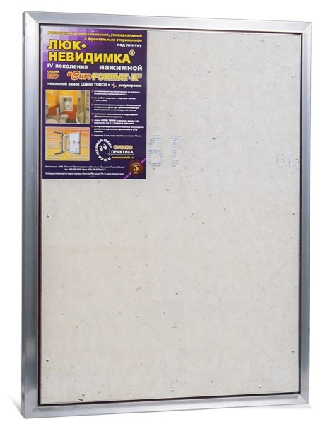 Люк под плитку ПРАКТИКА ЕВРОФОРМАТ ЕТР 60/80 (ш/в)