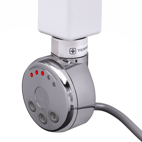 Электрический ТЭН Мег 1.0 600W хром, кабель спиральный с вилкой  купить оптом по выгодной цене в Москве