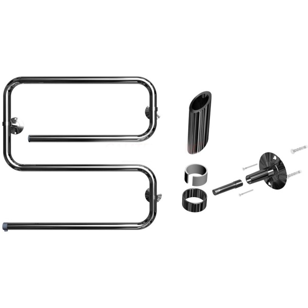 Полотенцесушитель Электрич. Hitze модель HD2-60/60 HD2004 - фото и схемы подключения