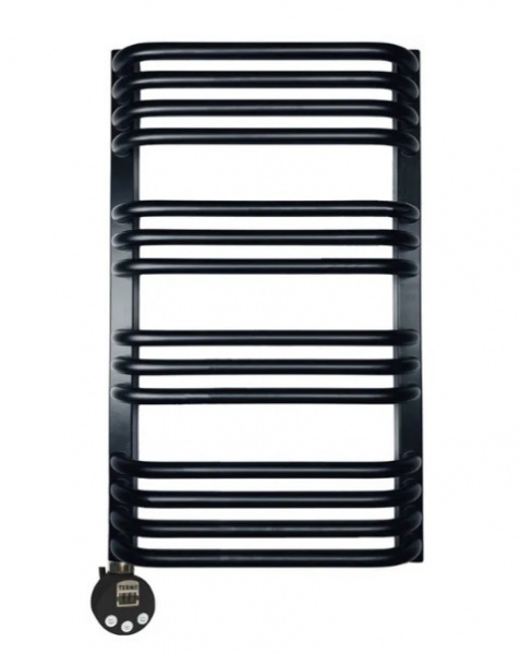 Полотенцесушитель Terma ALEX 1140/500 RAL 9005 черный матовый + TERMI-L