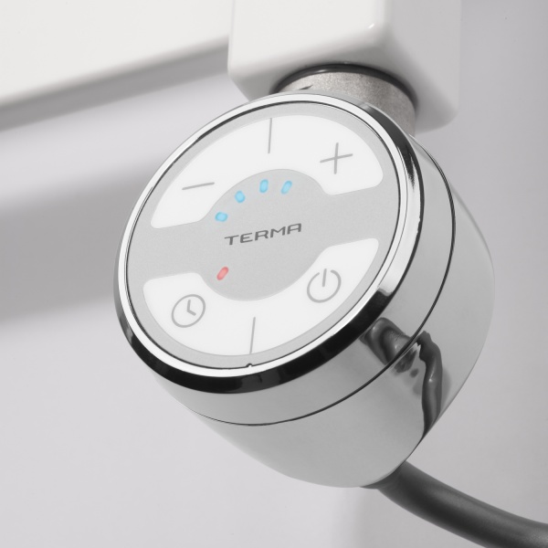 Электрический ТЭН TERMА MOA 600W хром, спиральный кабель с вилкой купить оптом по выгодной цене в Москве