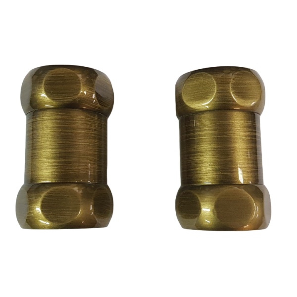 Американка для полотенцесушителя  прям 1" x 3/4"  г/г  730SCH1005 бронза купить оптом по выгодной цене в Москве