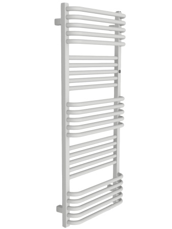 Полотенцесушитель Terma POLA 1180/500 RAL9016 белый матовый - фото и схемы подключения