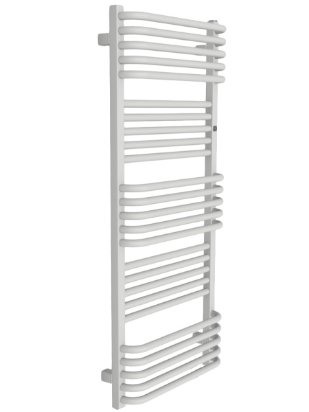 Полотенцесушитель Terma POLA 1180/500 RAL9016 белый матовый - фото и схемы подключения