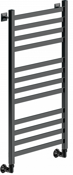 Фото Полотенцесушитель Ника ЛМ-6 100/50 RAL9005 черный матовый*