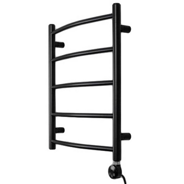 Полотенцесушитель GROIS Kelly GR-007 500х600 П5 RAL9005 ПТЭН черный матовый