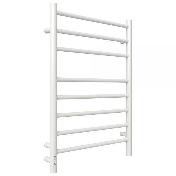 Полотенцесушитель Электрич. с/т GROIS Laura GR-132 500x 800 RAL 9003 П8 L белый матовый - фото и схемы подключения