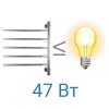 Полотенцесушитель Электрич. Energy I chrome G5 47W - фото и схемы подключения
