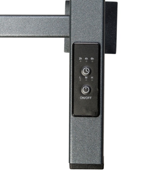 Полотенцесушитель электрический с/т Comfysan Верона-К (Verona-K) EC-6 60/50, оружейная сталь ЭК - фото и схемы подключения