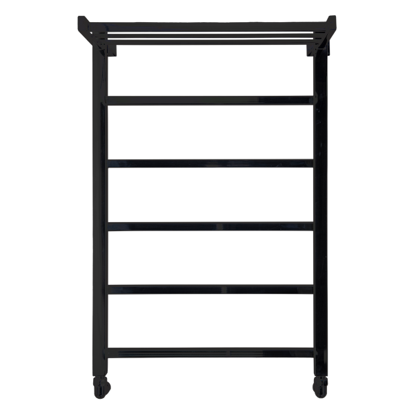 Фото Полотенцесушитель водяной Comfysan Мартэ-К (Marte-K) W-6 80/50 с полкой, черный