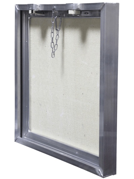 Люк под плитку Люкер Д 40/50 (в/ш) ревизионный, размер дверцы 39,3/49,3