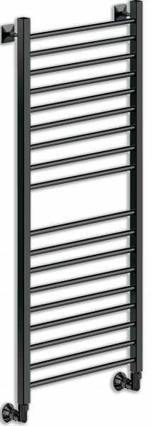 Фото Полотенцесушитель Ника ЛМ-2 100/50 RAL9005 черный матовый*