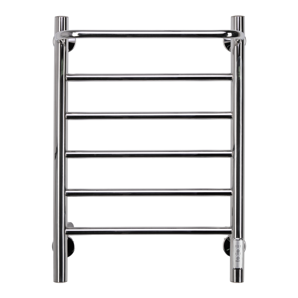 Полотенцесушитель электрический с/т Comfysan Капри (Capri) EC-6 60/40 с полкой, хром - фото и схемы подключения