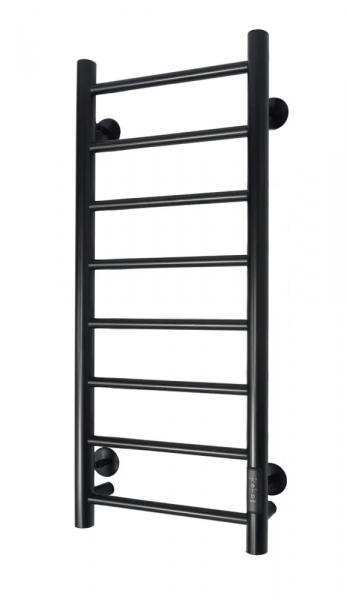 Полотенцесушитель электрический с/т Comfysan Аврора EC-8 80/30, черный - фото и схемы подключения