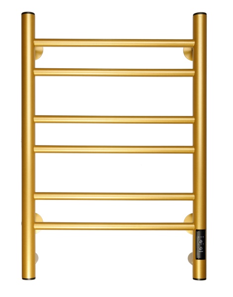 Полотенцесушитель электрический с/т Comfysan Вита (Vita) EC-6 60/50, матовое золото ЭК - фото и схемы подключения