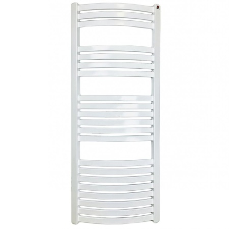 Полотенцесушитель Terma DEXTER 1220/500 RAL 9016 белый матовый - фото и схемы подключения