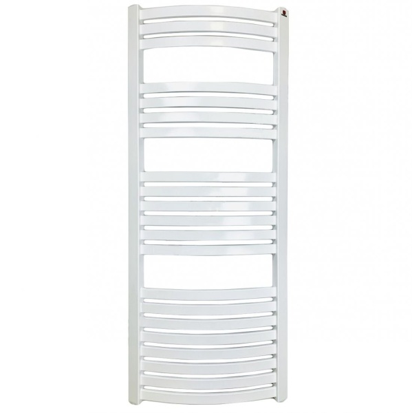 Полотенцесушитель Terma DEXTER 1220/500 RAL 9016 белый матовый - фото и схемы подключения