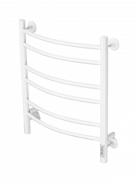 Полотенцесушитель электрический с/т Comfysan Ноуми (Noumi) EC-6 60/50, белый - фото и схемы подключения