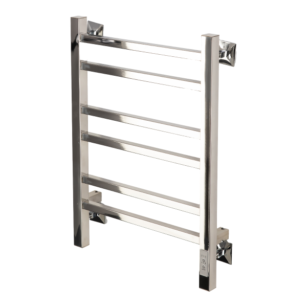 Полотенцесушитель электрический с/т Comfysan Пиоли-К (Pioli-K) EC-6 60/40, хром - фото и схемы подключения