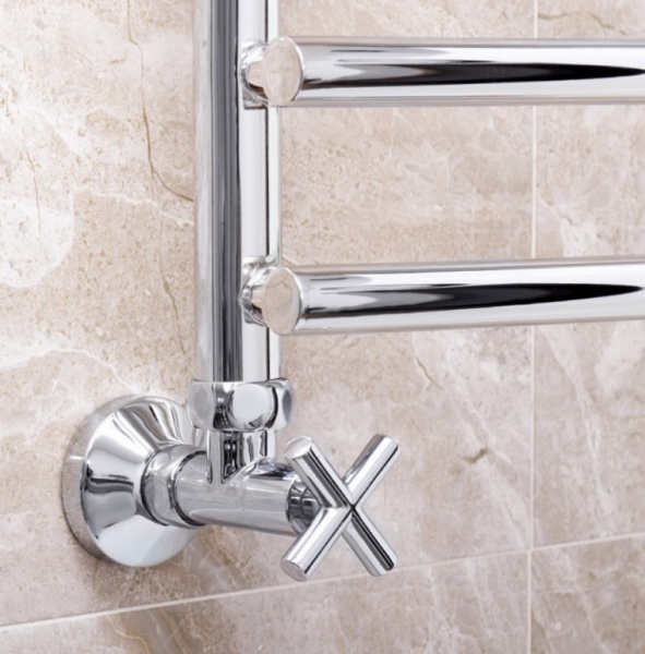 ВЕНТИЛЬ ЗАПОРНЫЙ УГЛОВОЙ КРЕСТ  3/4" x 1"  г/г  ZZ-4706 (4706SCH1005) купить оптом по выгодной цене в Москве