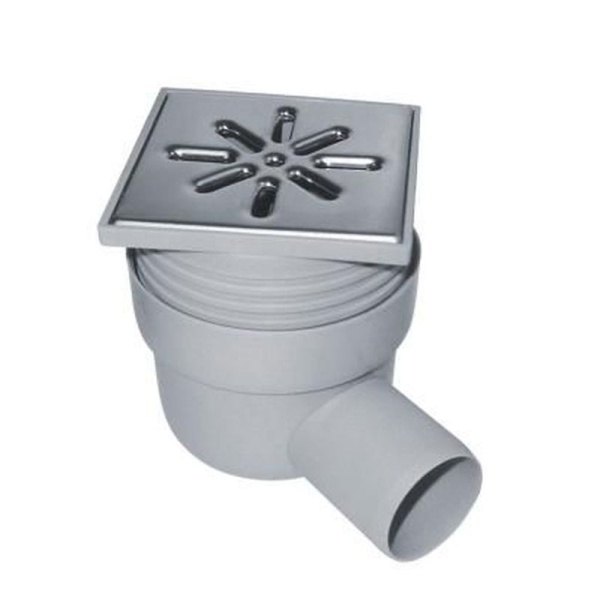 Трап для ванн горизизонтальный ф50 Регулируемый Capricorn (бежевый) 2601