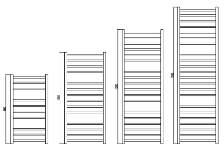 Фото Полотенцесушитель ГРОТА PRIMO 48/120