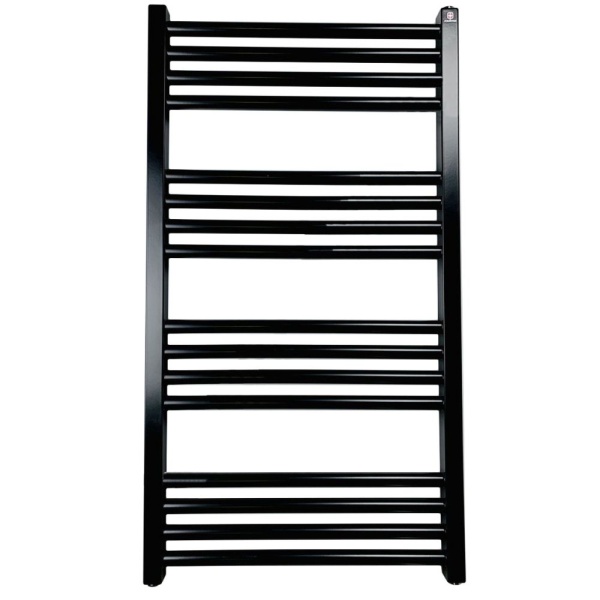 Полотенцесушитель Terma FIONA 900/530 RAL 9005 черный матовый - фото и схемы подключения