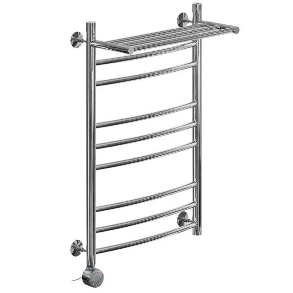 Полотенцесушитель Электрич. Ника ЛД (Г2) ВП 80/50 левый тэн - фото и схемы подключения