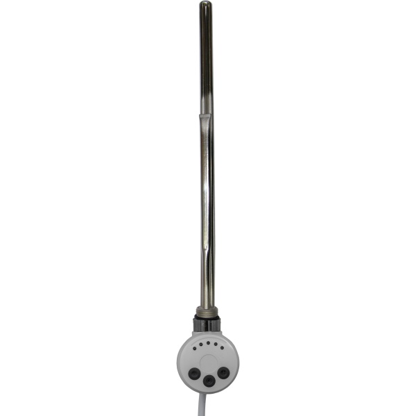 Электрический ТЭН LUX-01T-300 с терморегулятором 300W белый купить оптом по выгодной цене в Москве