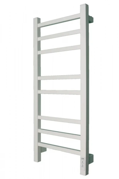 Полотенцесушитель Электрич. с/т GROIS Alex GR-102 300/800 П8 RAL9016 U белый матовый - фото и схемы подключения