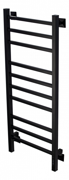 Полотенцесушитель электрический с/т Comfysan Пиоли-К (Pioli-K) EC-10 100/40, черный - фото и схемы подключения