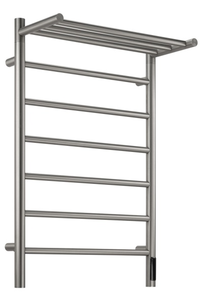 Полотенцесушитель электрический с/т Comfysan Стелла (Stella) EC-7 80/50 с полкой, никель, гальваника выбрать и сравнить в шоуруме или в онлайн магазине