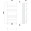 Фото Полотенцесушитель TERMINUS Стандарт Вента люкс П20 500х1000 NEW