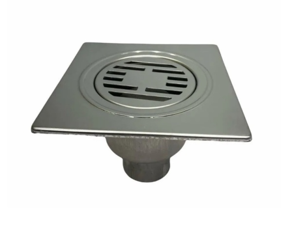 Трап Хром (нерж) 15*15 угловой