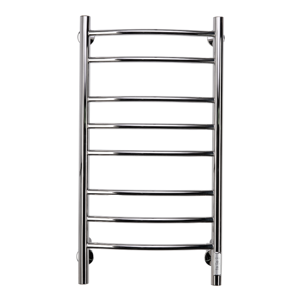 Полотенцесушитель электрический с/т Comfysan Ноуми (Noumi) EC-8 80/40, хром - фото и схемы подключения