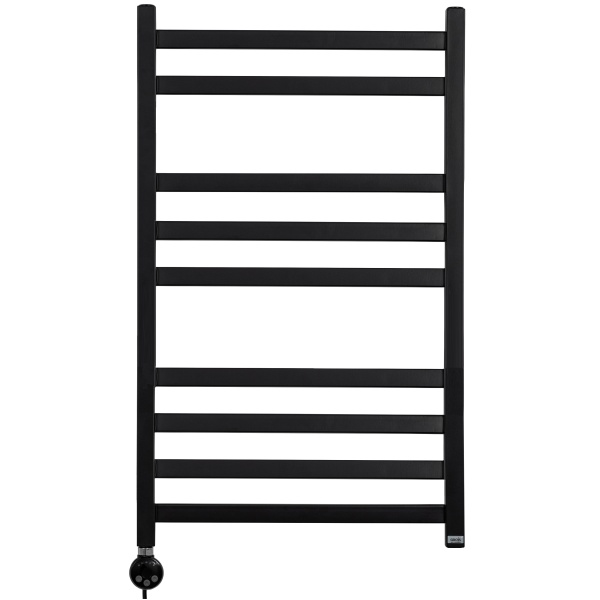 Полотенцесушитель GROIS Dors GR-006 500х800 П9 (2+3+4) RAL9005 ЛТЭН черный матовый