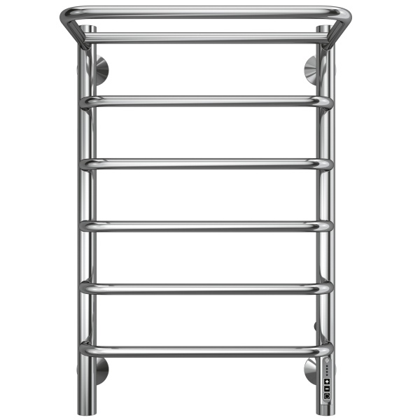 Полотенцесушитель с/т TERMINUS Электро Полка П6 400х650 (quick touch) NEW* - фото и схемы подключения