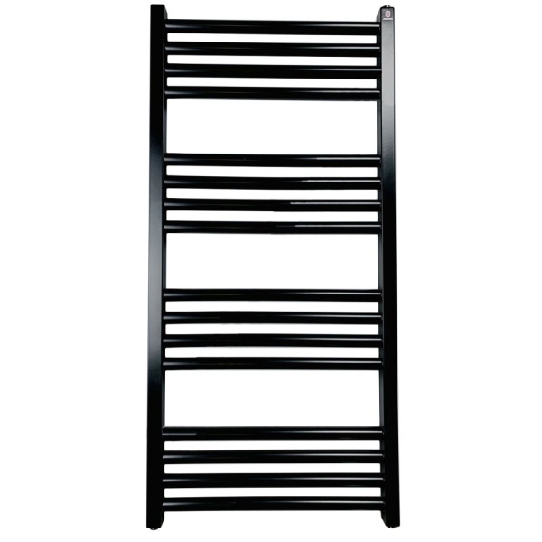 Полотенцесушитель Terma FIONA 900/430 RAL 9005 черный матовый - фото и схемы подключения