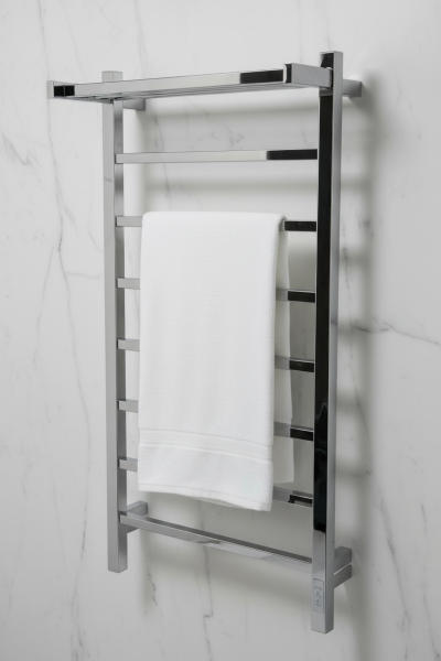 Полотенцесушитель электрический с/т Comfysan Мартэ-К (Marte-K) EC-8 100/50 с полкой, хром выбрать и сравнить в шоуруме или в онлайн магазине