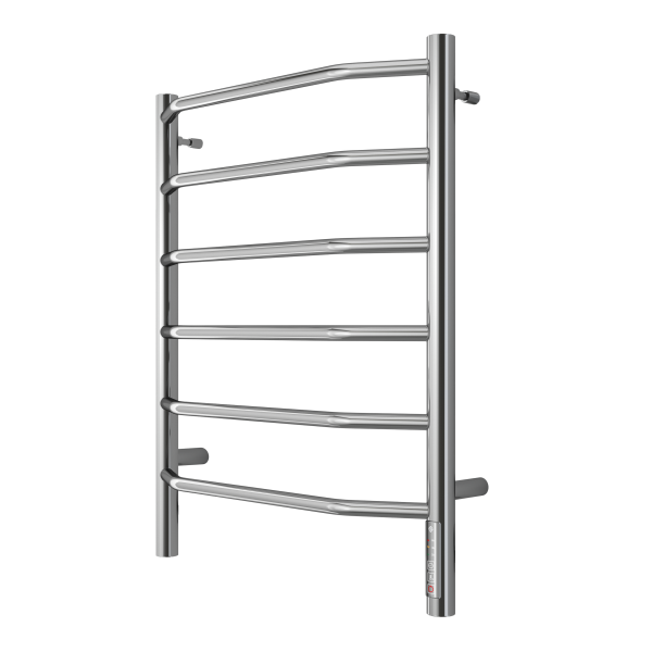 Полотенцесушитель с/т TERMINUS Электро Виктория П6 500х650 (quick touch) NEW* - фото и схемы подключения