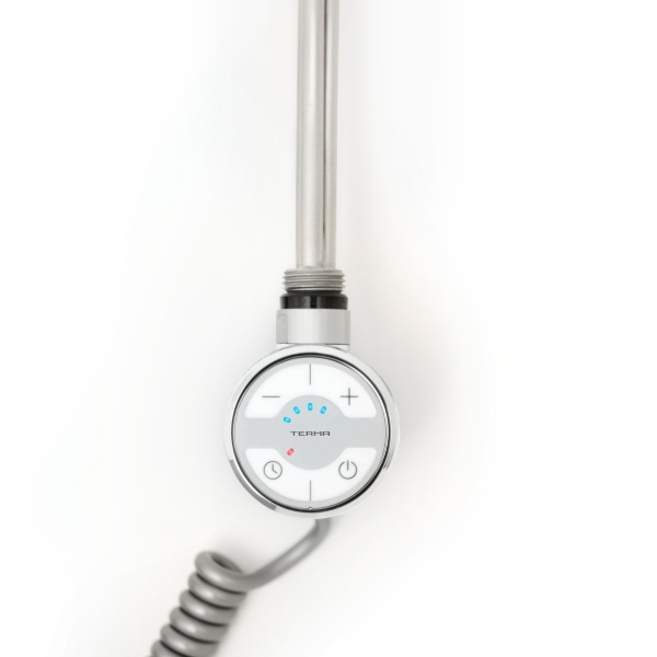 Электрический ТЭН TERMА MOA 600W хром, спиральный кабель с вилкой купить оптом по выгодной цене в Москве