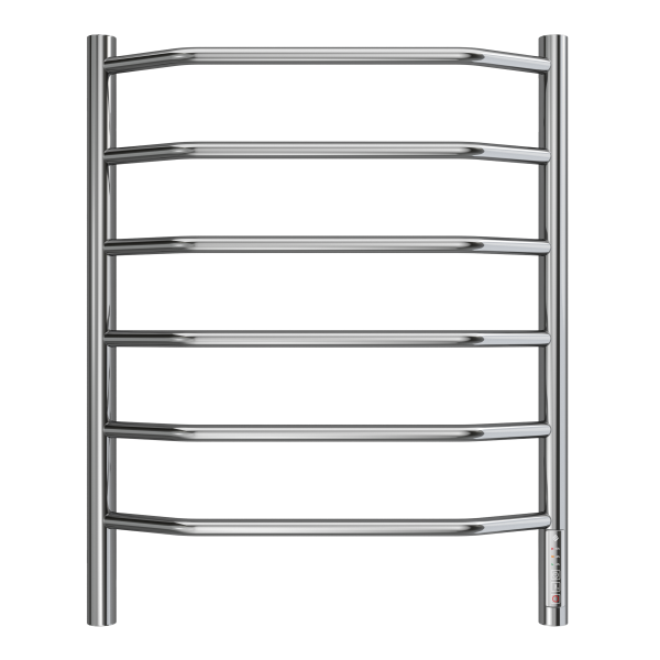 Полотенцесушитель с/т TERMINUS Электро Виктория П6 500х650 (quick touch) NEW* - фото и схемы подключения