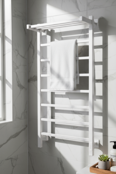 Полотенцесушитель электрический с/т Comfysan Мартэ-К (Marte-K) EC-8 100/50 с полкой, белый выбрать и сравнить в шоуруме или в онлайн магазине