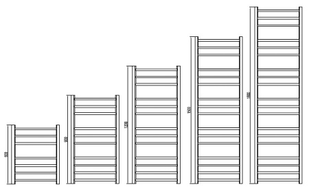 Фото Полотенцесушитель ГРОТА ECOCALMA 63/90