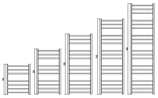 Фото Полотенцесушитель ГРОТА ECOCALMA 63/90