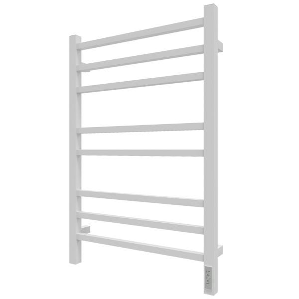 Полотенцесушитель Электрич. с/т GROIS Alex GR-102 500/800 П8 RAL9016 U белый матовый - фото и схемы подключения