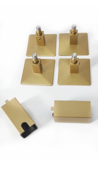 Полотенцесушитель электрический с/т Comfysan Юнико-К (Unico-K) EC-8 80/40, Матовое золото/МАТ ГОЛД выбрать и сравнить в шоуруме или в онлайн магазине